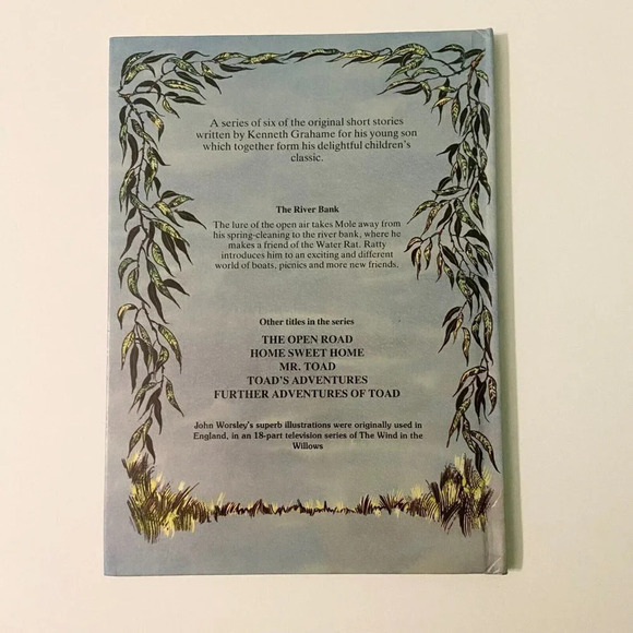 Vintage 1983 Tales From The Wind In The Willow The River Bank Kenneth Grahame - Picture 12 of 13